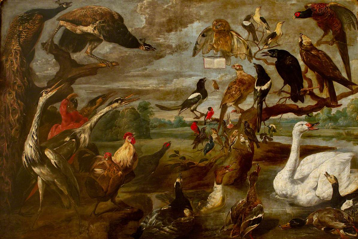 Concert d'oiseaux - Frans Snyders image 1 copie de tableau peinte à la main