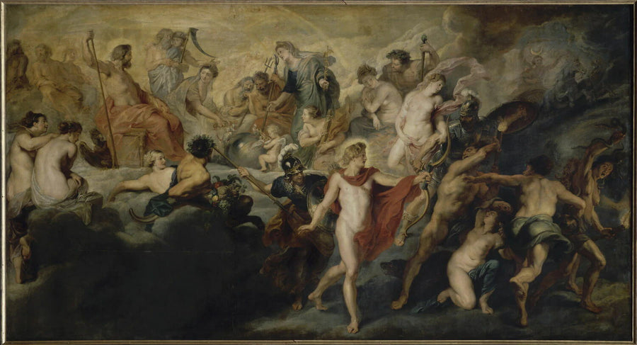 Le Concert (ou Conseil) des dieux pour les mariages réciproques de la France et de l'Espagne - Peter Paul Rubens