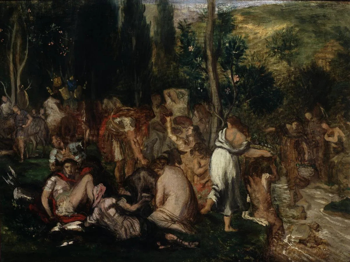 Concordia - Pierre Puvis de Chavannes image 1 copie peinte à la main à l’huile