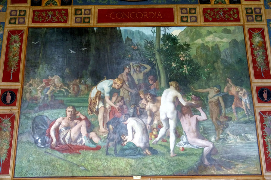 Concordia - Pierre Puvis de Chavannes