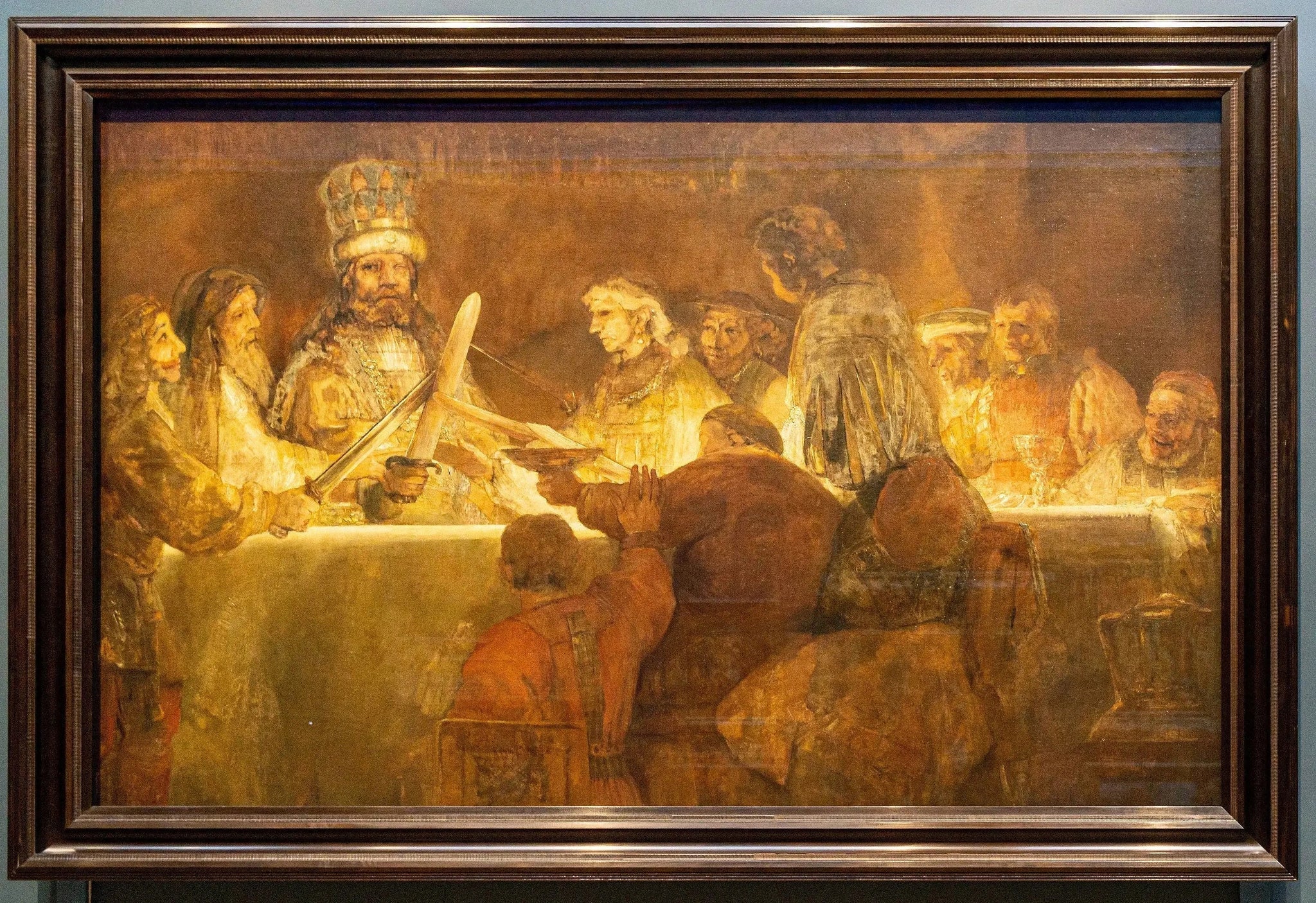 La Conjuration de Claude Civilis, 1661-1662 — Rembrandt