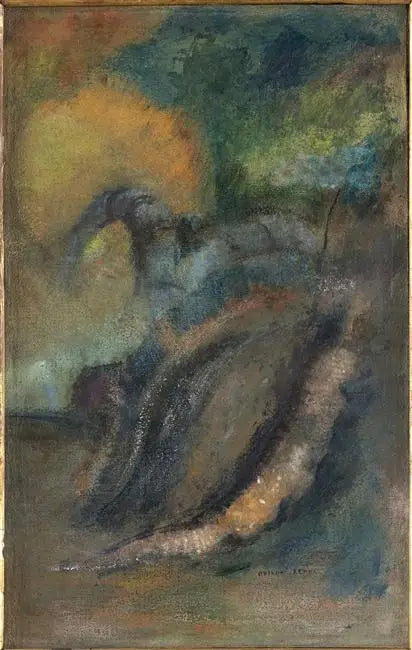 Conque marine - Odilon Redon image 1 reproduction de peinture à l’huile