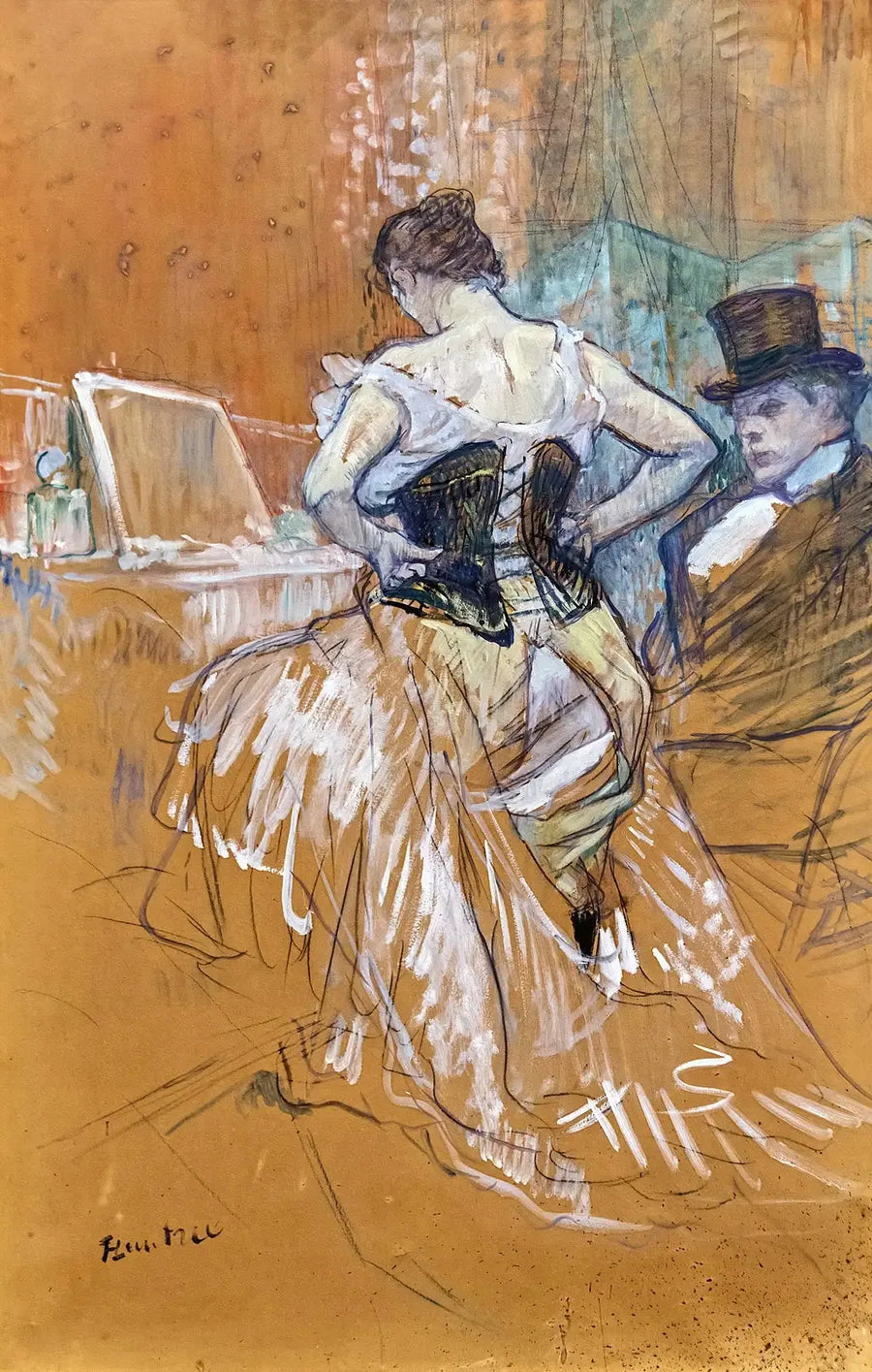 Conquête de passage - Henri de Toulouse-Lautrec