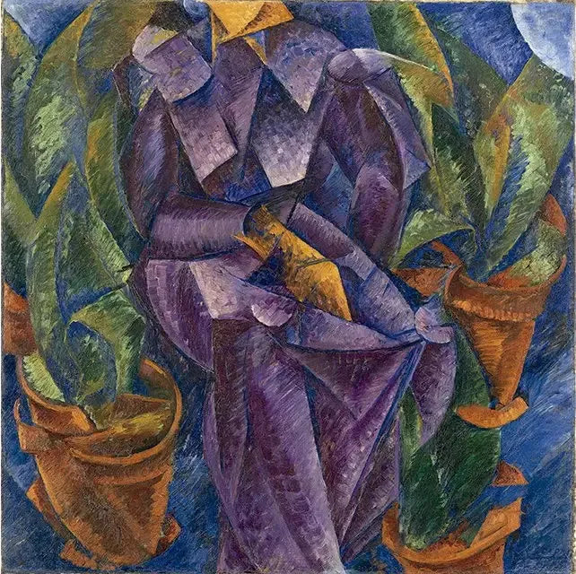 Construction en spirale - Umberto Boccioni image 1 copie de tableau peinte à la main