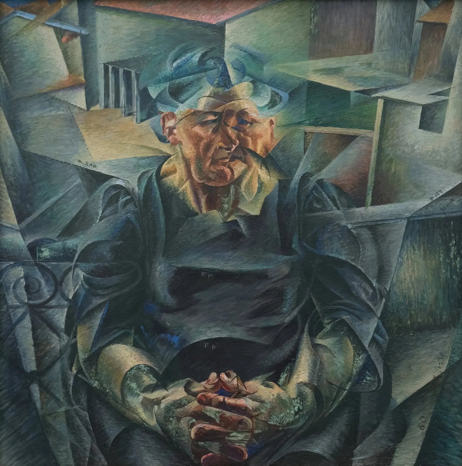 Construction horizontale - Umberto Boccioni
