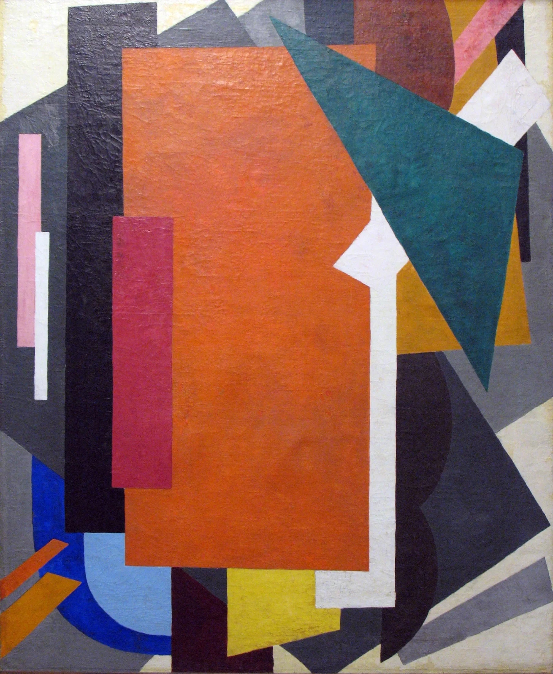 construction picturale - Lioubov Popova image 1 reproduction artisanale de tableau