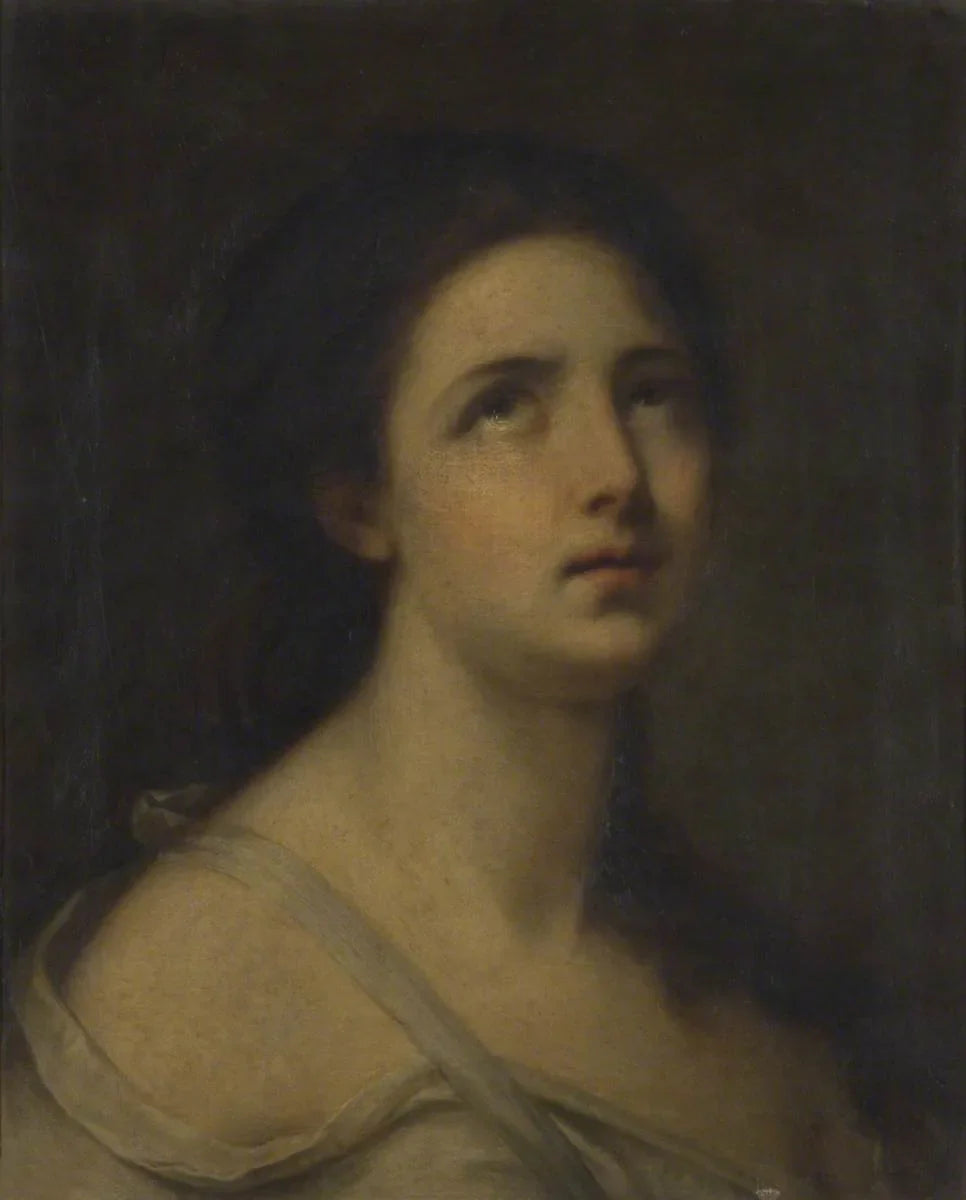 Contemplation - Jean-Baptiste Greuze image 1 tableau peint à l’huile sur toile