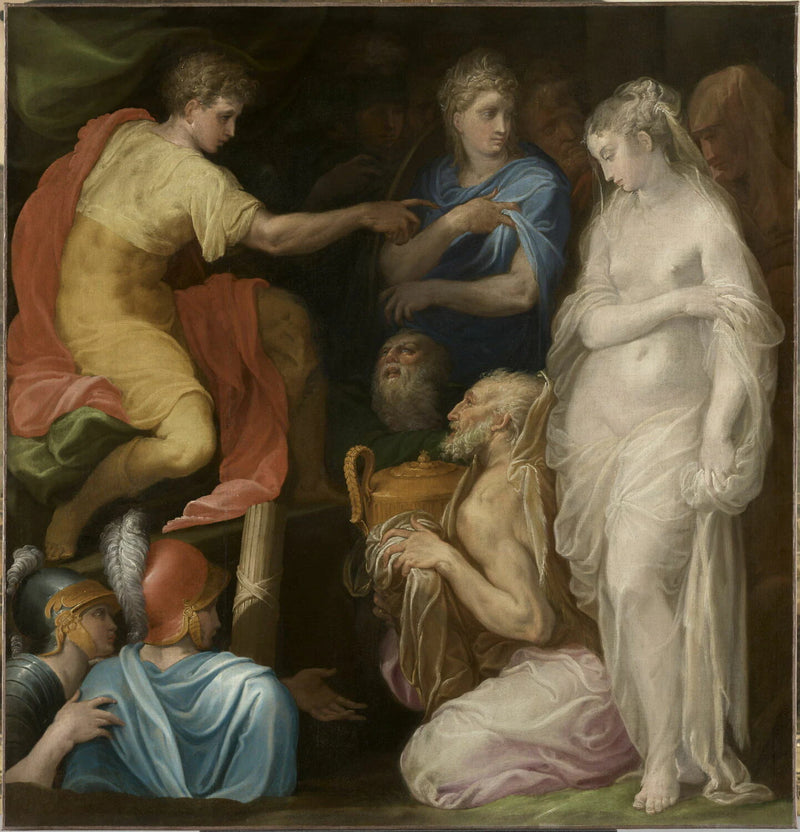 La Continence de Scipion - Nicolò dell' Abate