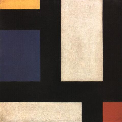 Contra-compositie IV - Theo van Doesburg image 1 tableau peint à l’huile sur toile