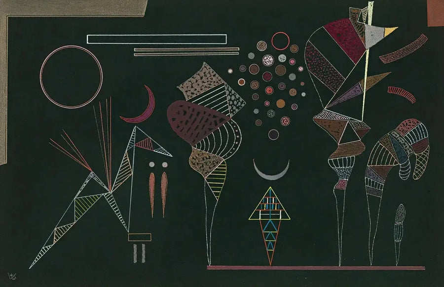 Contrastes réduits - Vassily Kandinsky