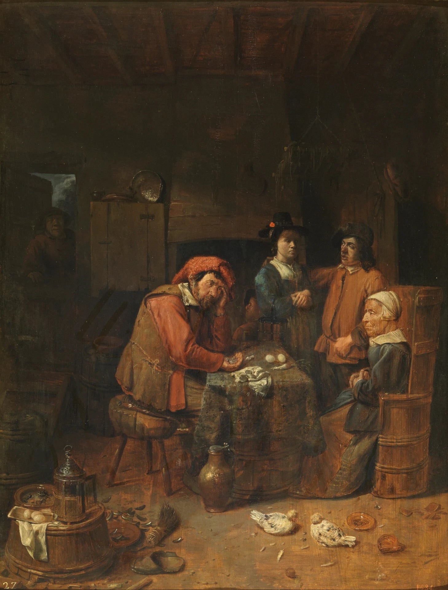 Le contrat de mariage - Josse van Craesbeeck