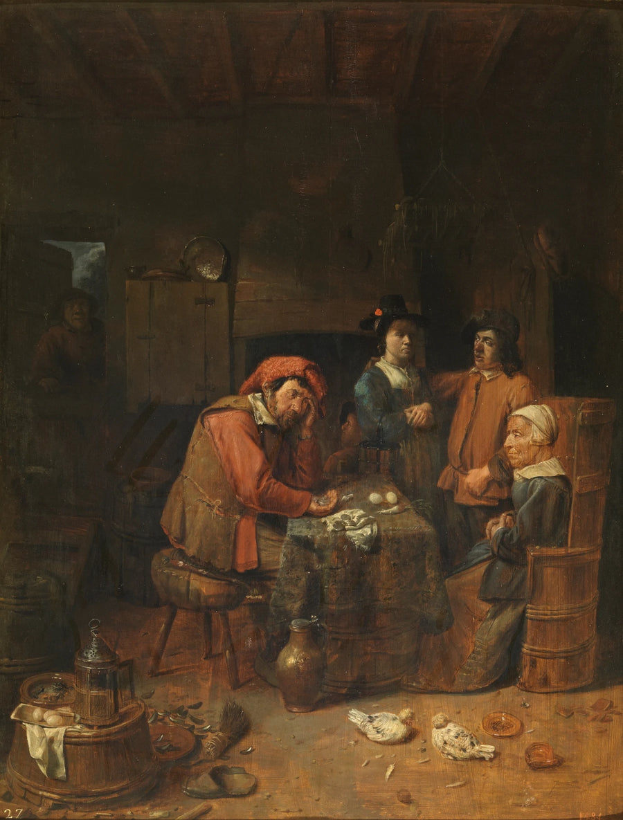 Le contrat de mariage - Josse van Craesbeeck