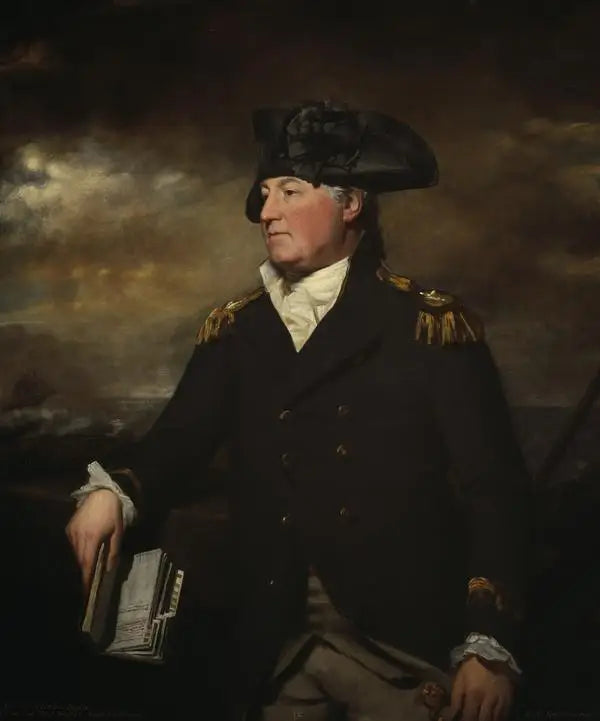 Contre-amiral Charles Inglis, vers 1731 - 1791. Marin - Henry Raeburn image 1 copie de tableau peinte à la main