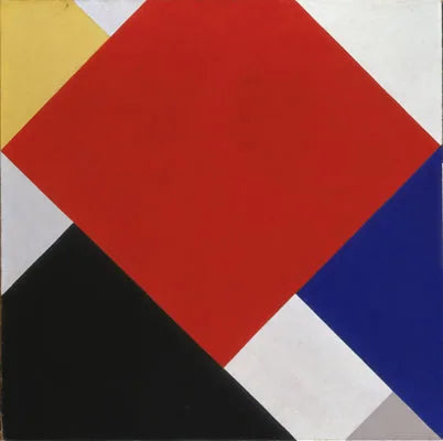Contre-composition V - Theo van Doesburg image 1 copie peinte à la main à l’huile
