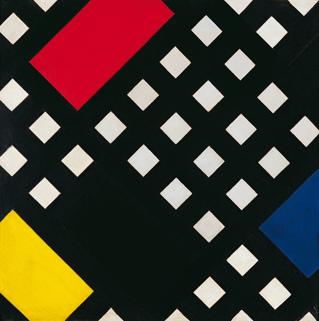 Contre-composition XV - Theo van Doesburg image 1 copie peinte à la main à l’huile