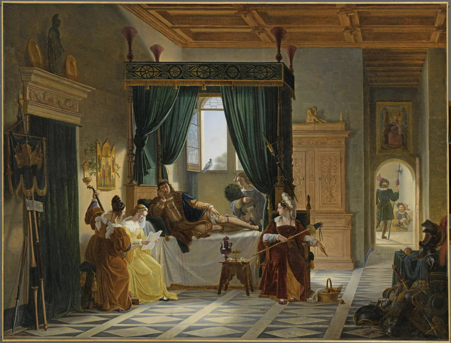 La Convalescence de Bayard - Pierre Révoil