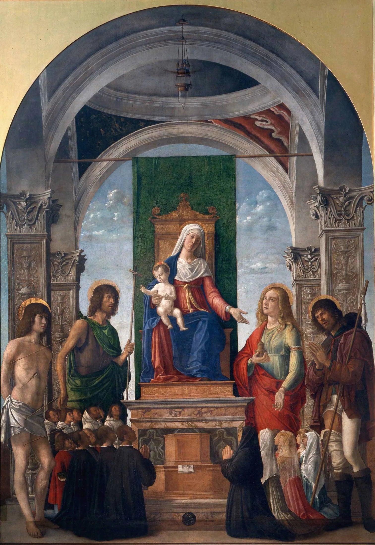 Conversation sacrée - Cima da Conegliano image 1 reproduction réalisée par Alpha Reproduction