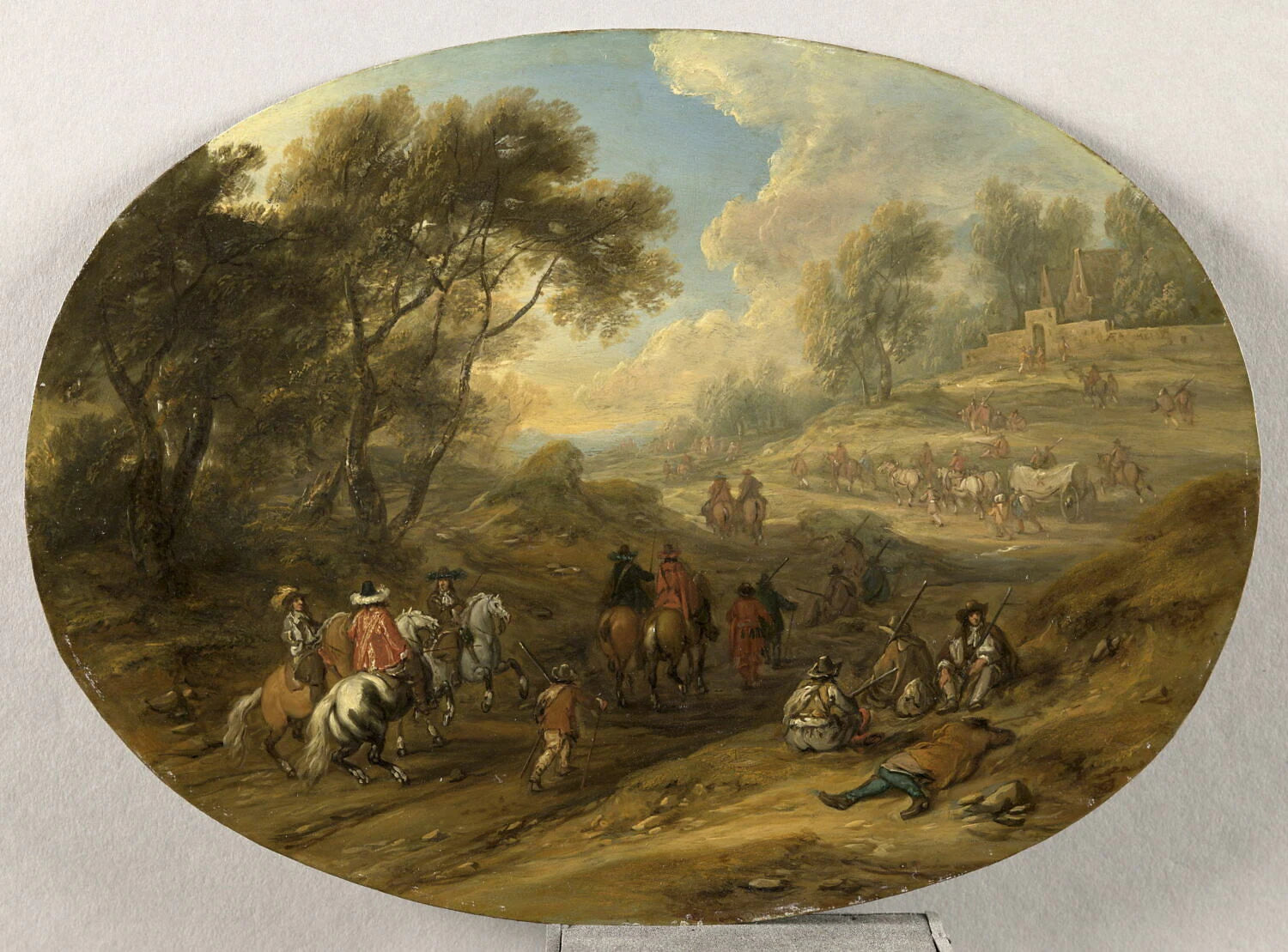 Convoi militaire - Adam Frans Van der Meulen