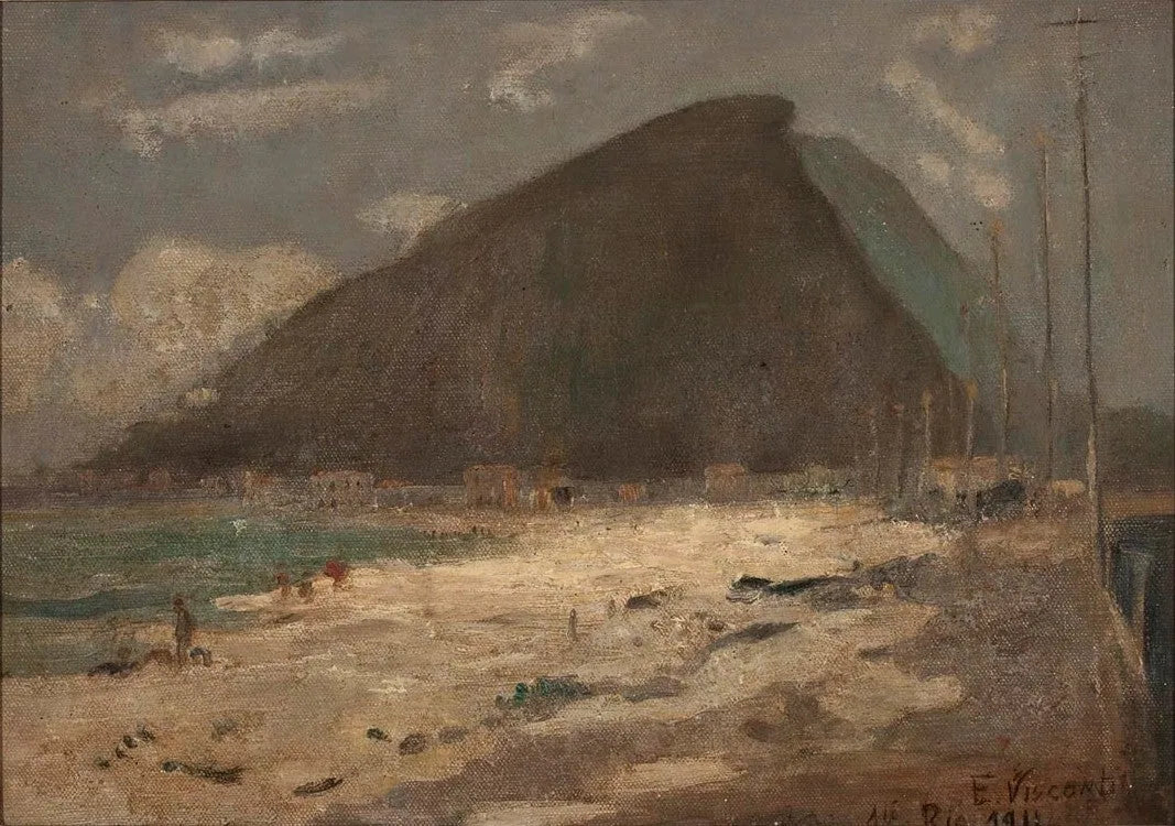 Copacabana - Eliseu Visconti image 1 reproduction artisanale de tableau