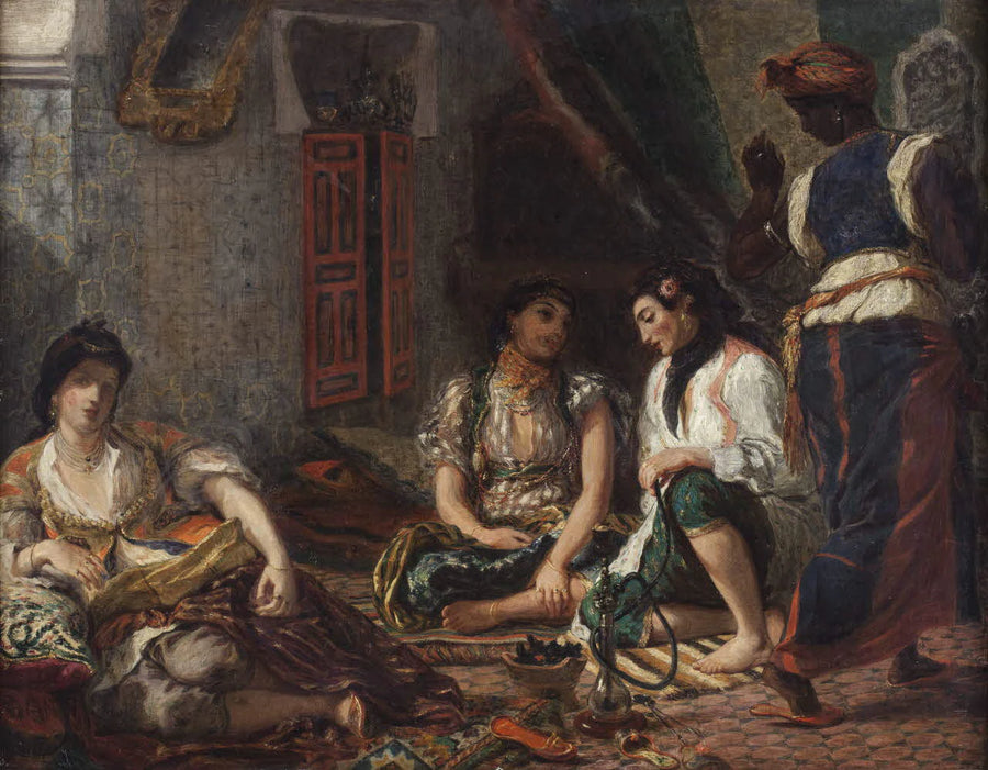 Copie d'après les Femmes d'Alger d'Eugène Delacroix - Henri Fantin-Latour