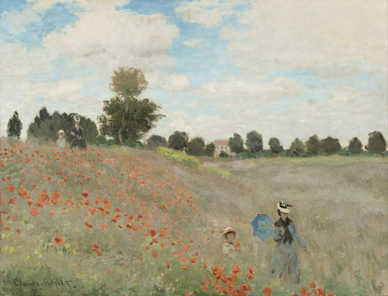 Coquelicots W274 – Claude Monet