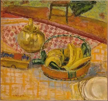 Corbeille de bananes - Pierre Bonnard