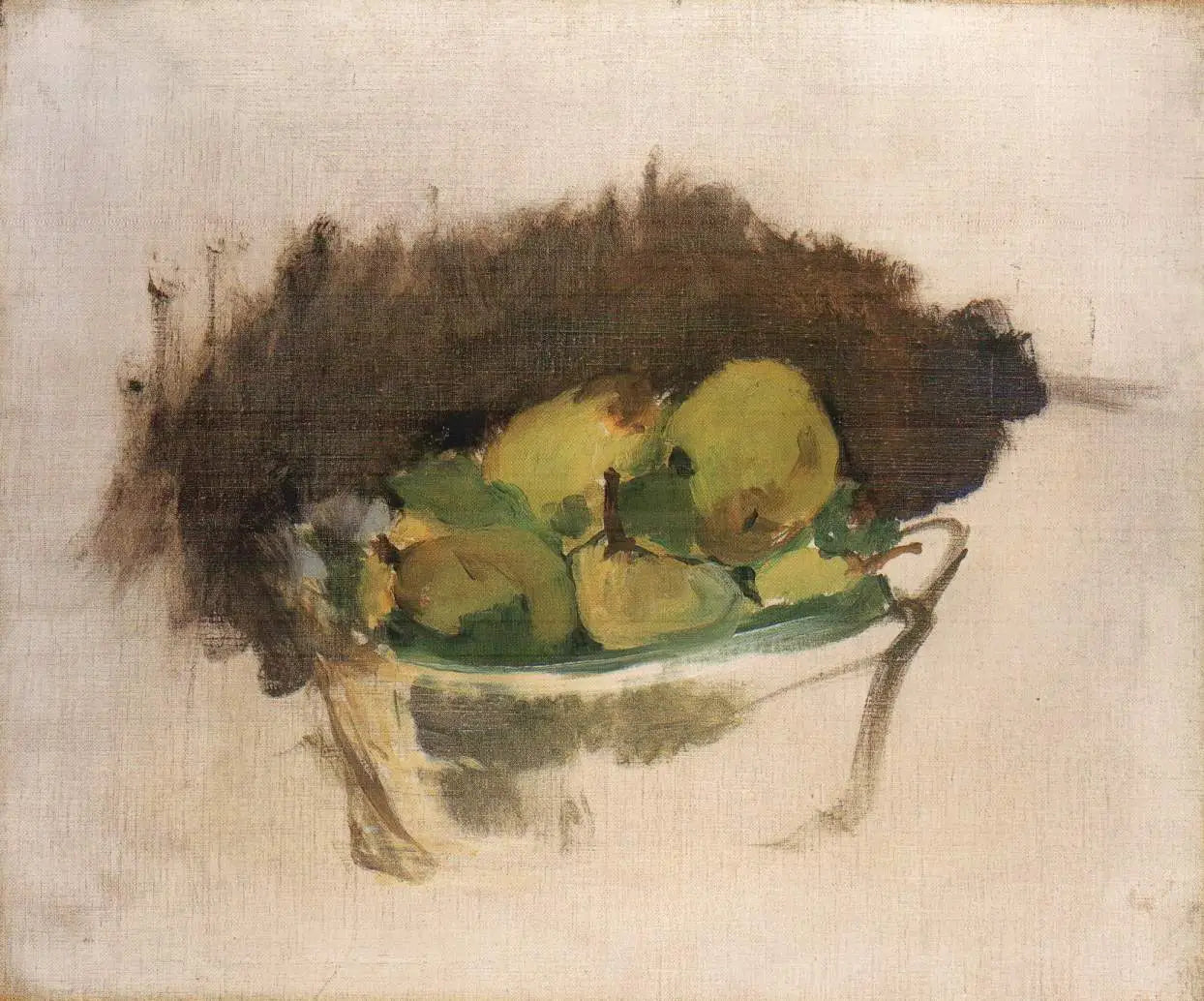 Corbeille de Poires - Édouard Manet image 1 copie de tableau peinte à la main