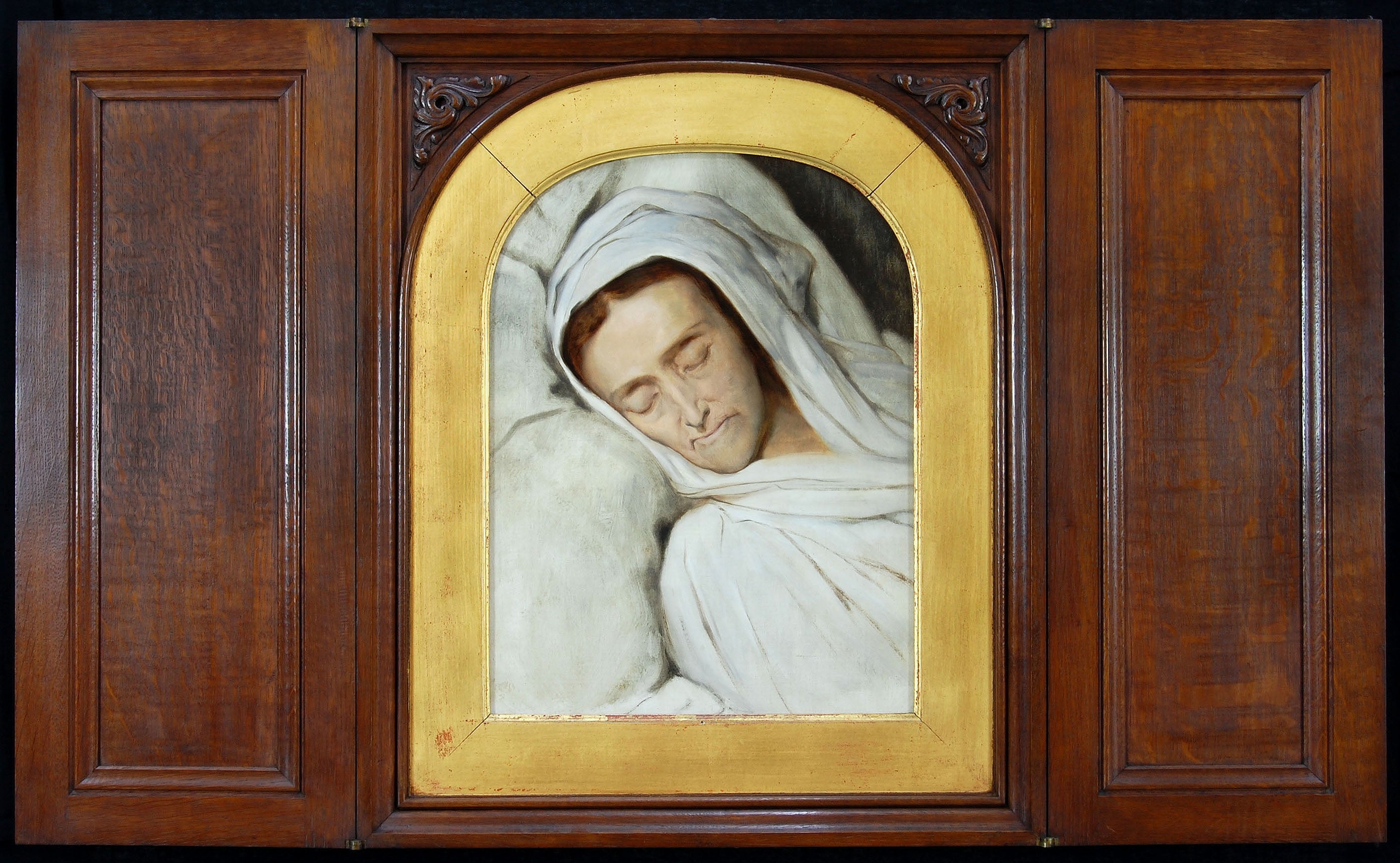 Cornelia Lamme Scheffer - Sur son lit de mort - Ary Scheffer - Alpha Reproduction