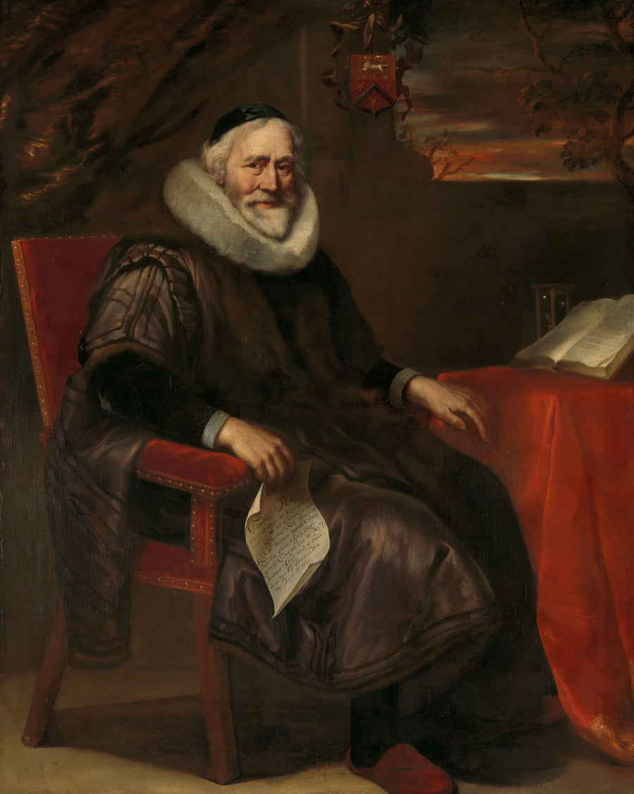 Cornelis Nuyts (1574-1661). Marchand à Amsterdam - Jürgen Ovens