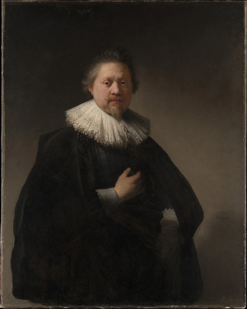 Portrait probable de Cornelis van Beresteyn – Rembrandt, 1632