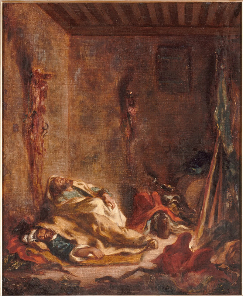 Corps de garde marocain - Eugène Delacroix