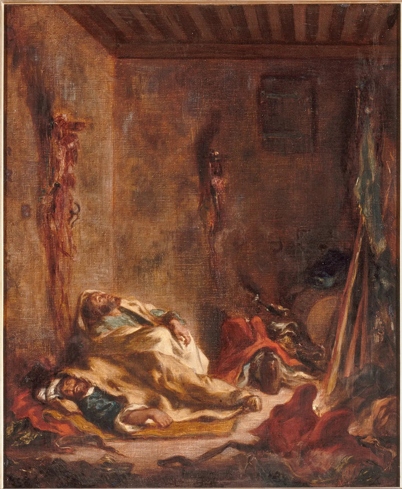 Corps de garde marocain - Eugène Delacroix