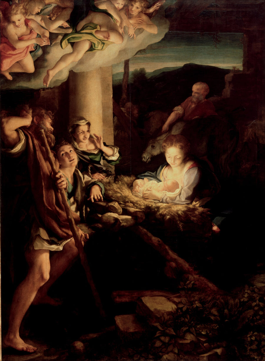 L’Adoration des bergers, dite La Nuit - Le Corrège