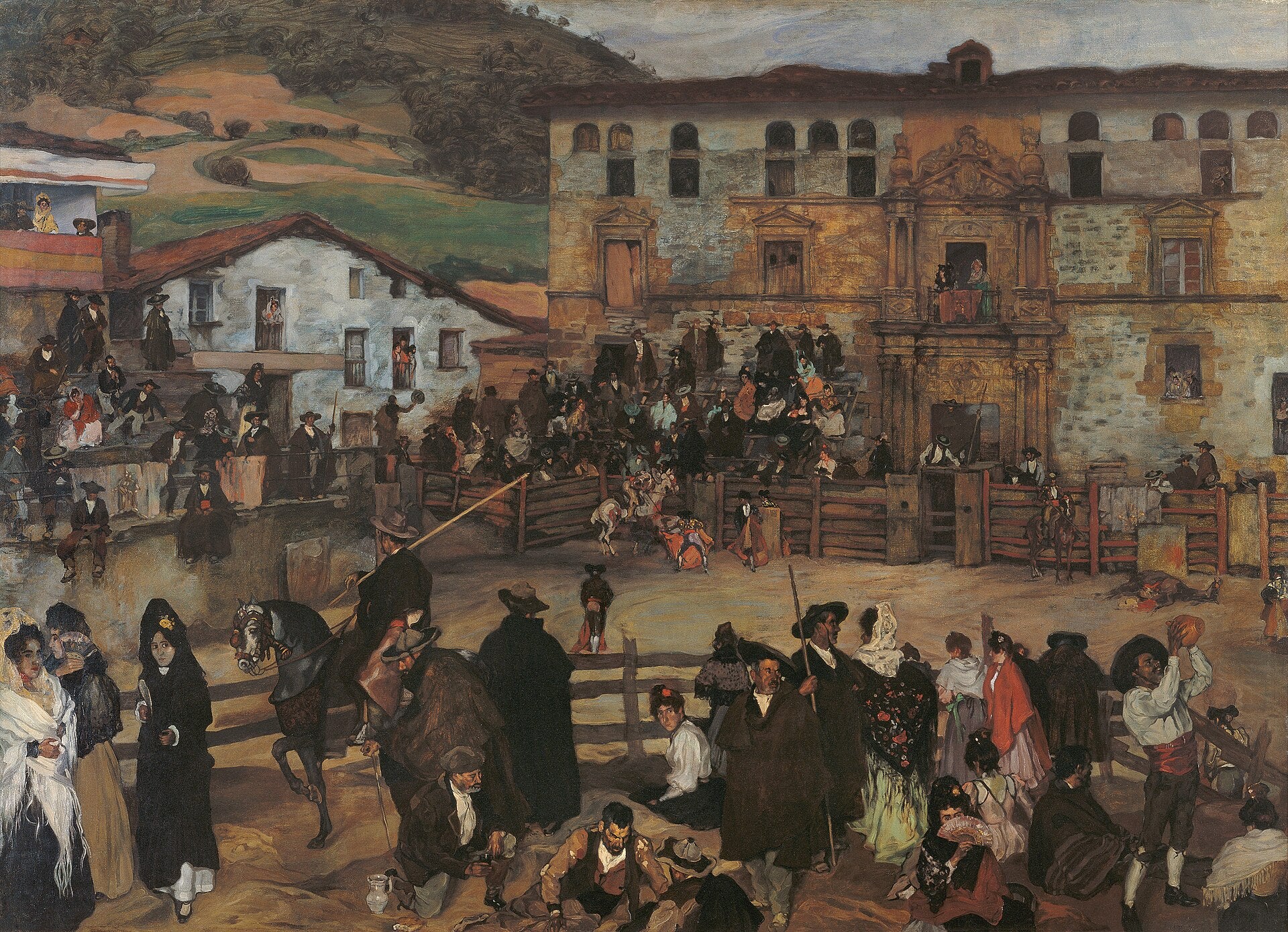 Corrida à Eibar - Ignacio Zuloaga