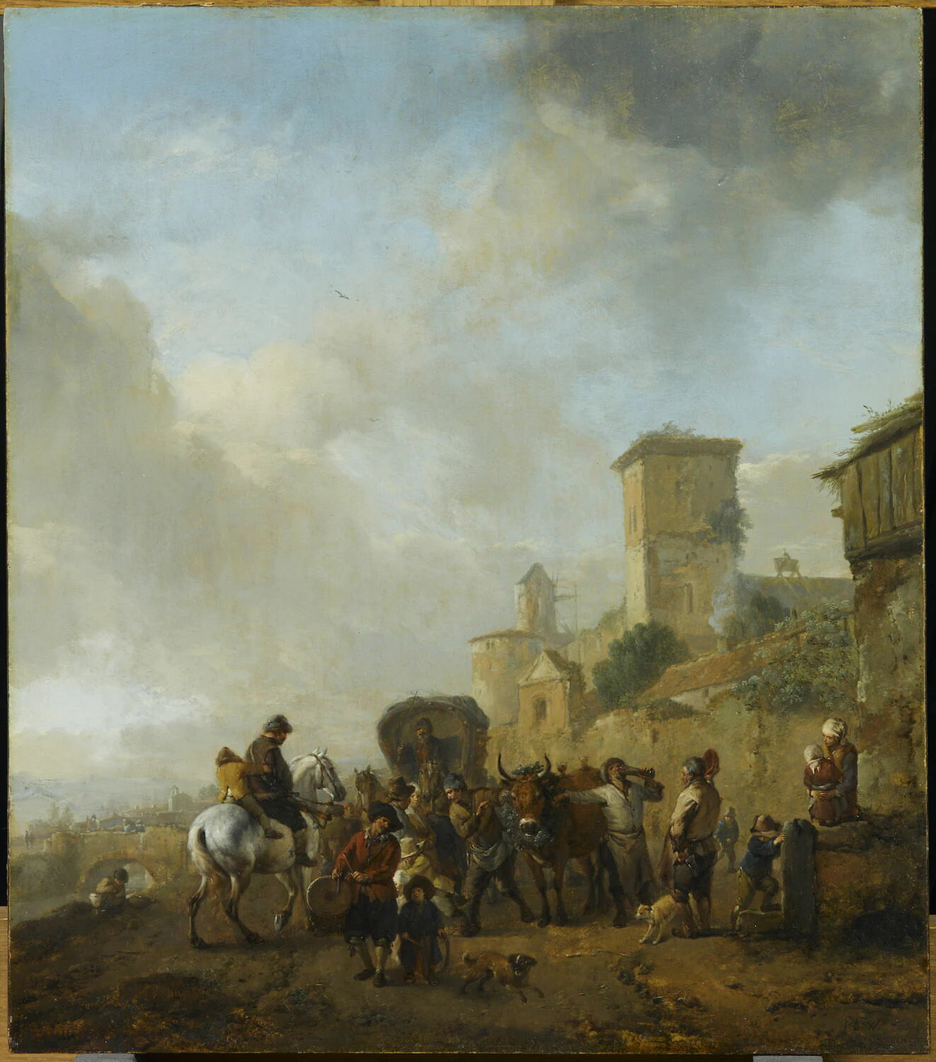 Le Cortège du bœuf gras - Philips Wouwerman
