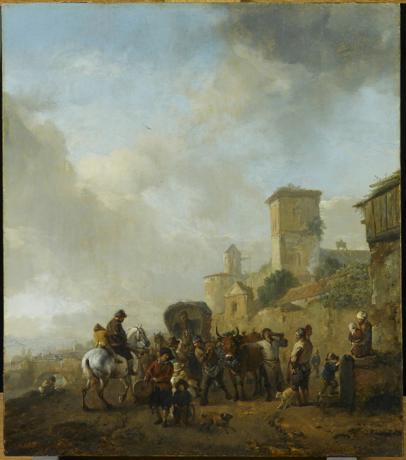 Le Cortège du bœuf gras - Philips Wouwerman