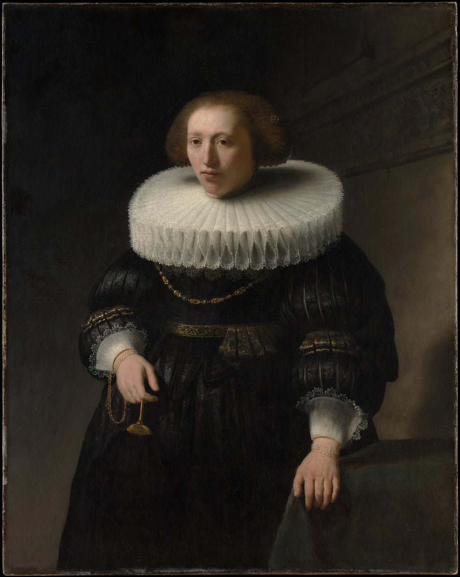Portrait de Corvina van Hofdyck ? – Rembrandt, 1632
