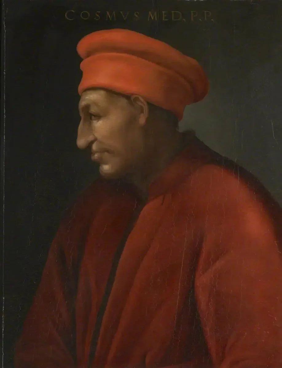 Cosme de Médicis l'Ancien (1389-1464) - Pontormo image 1 reproduction d’œuvre d’art à l’huile