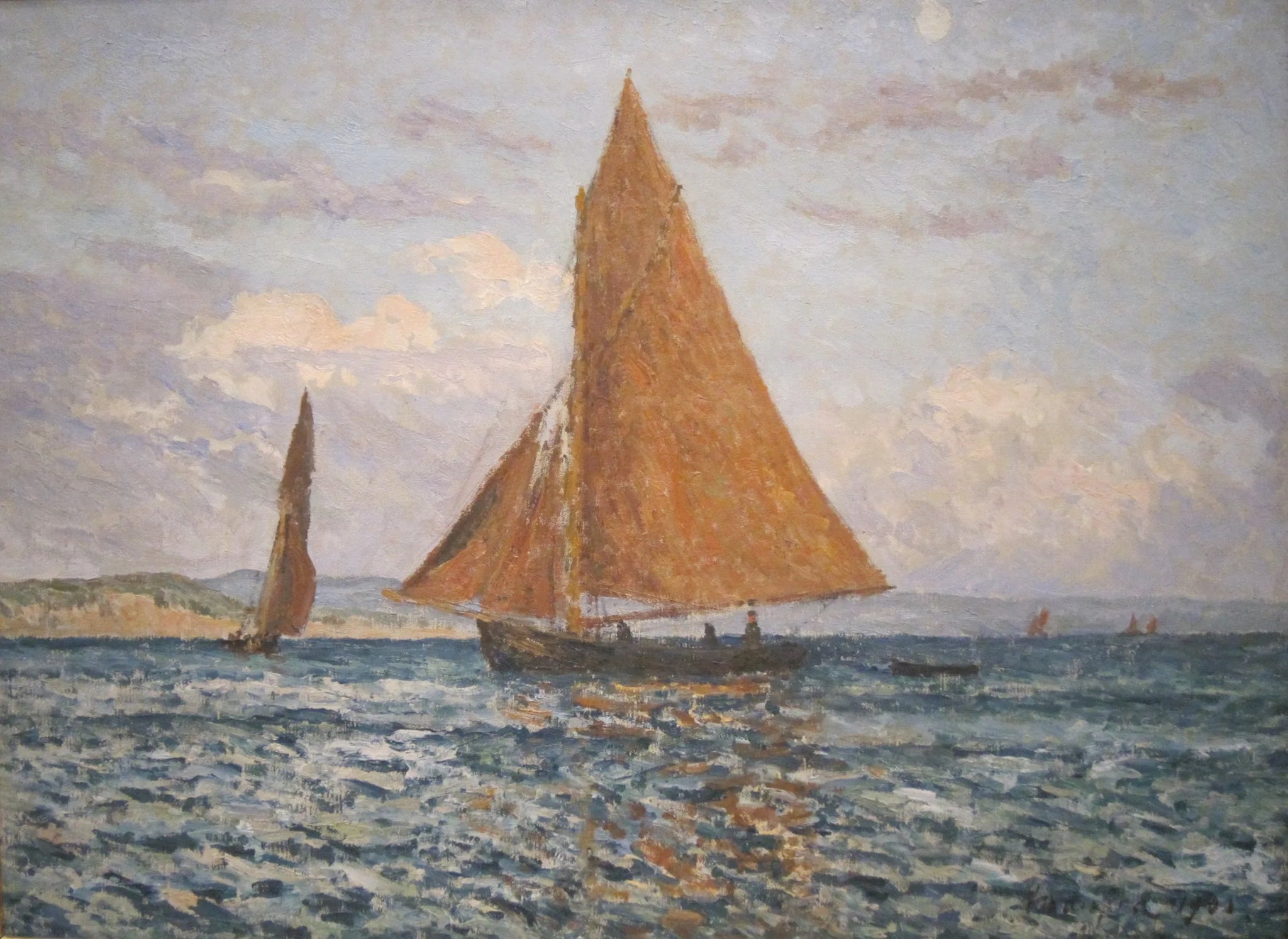 Côte, Baie de Douarnenez - Maxime Maufra image 1 tableau peint à l’huile sur toile
