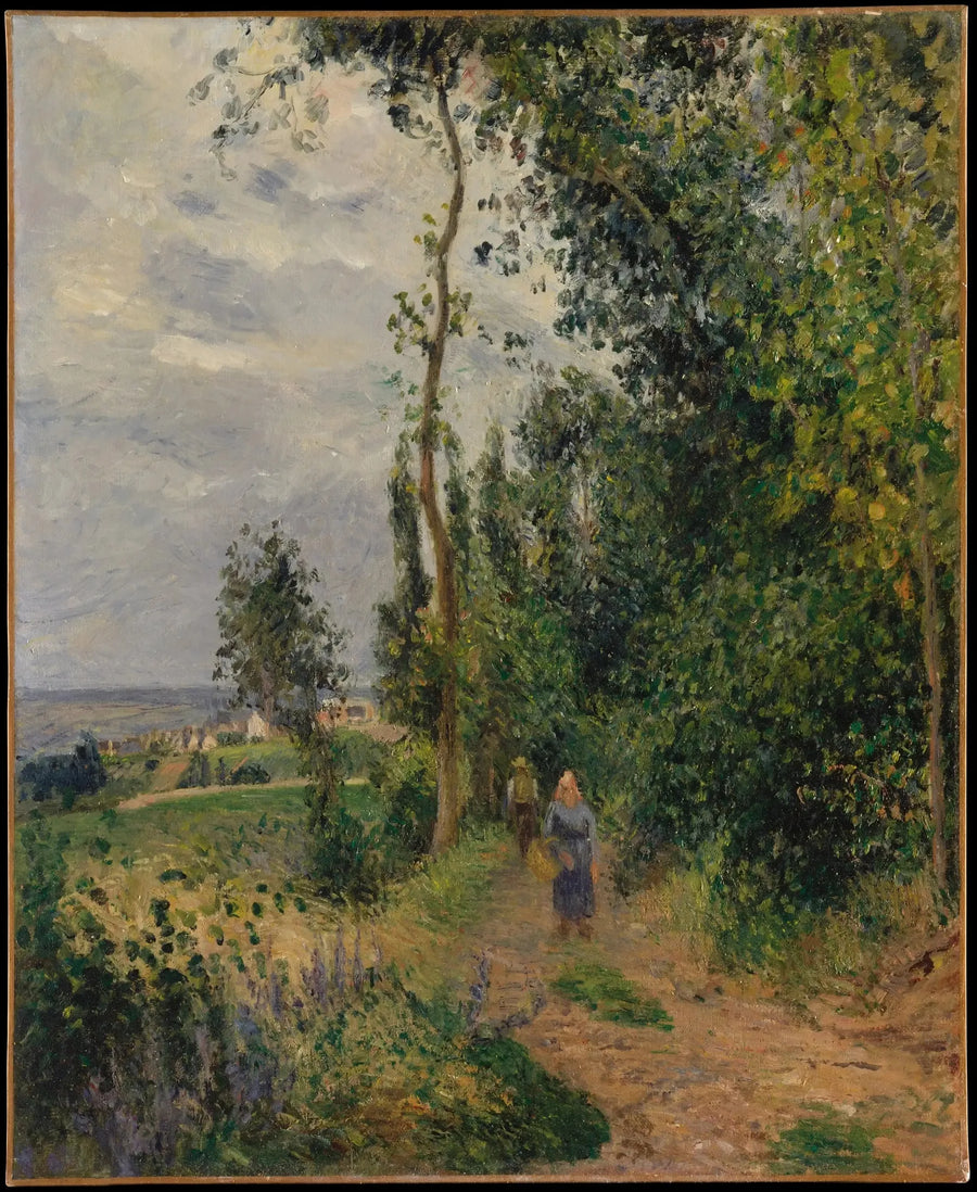 Côte des Groouettes, près de Pontoise - Camille Pissarro