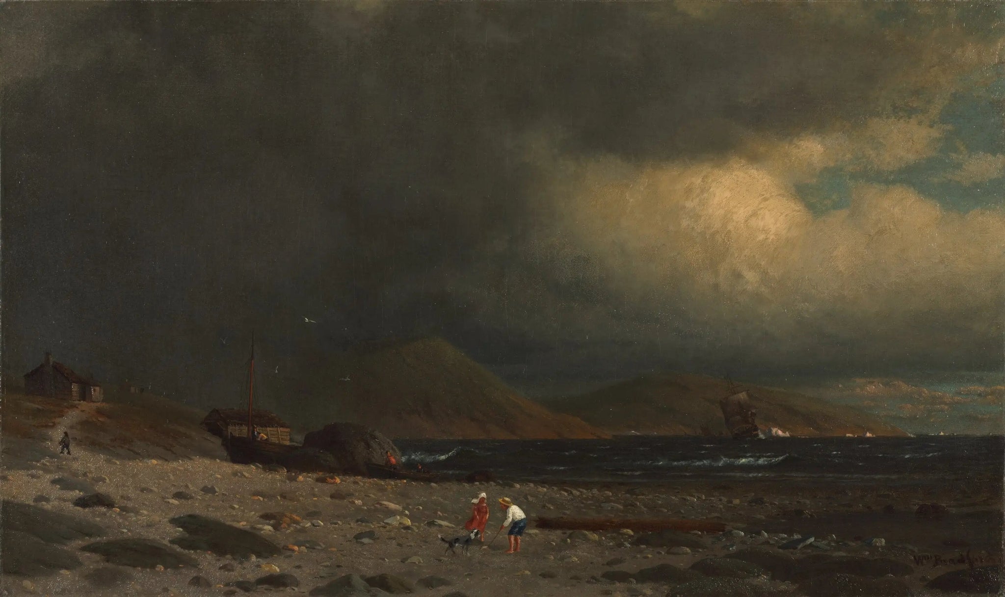 Côte du Labrador - William Bradford image 1 reproduction artisanale de tableau