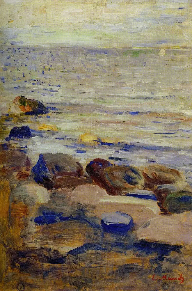 Côte - Edvard Munch image 1 copie de tableau peinte à la main