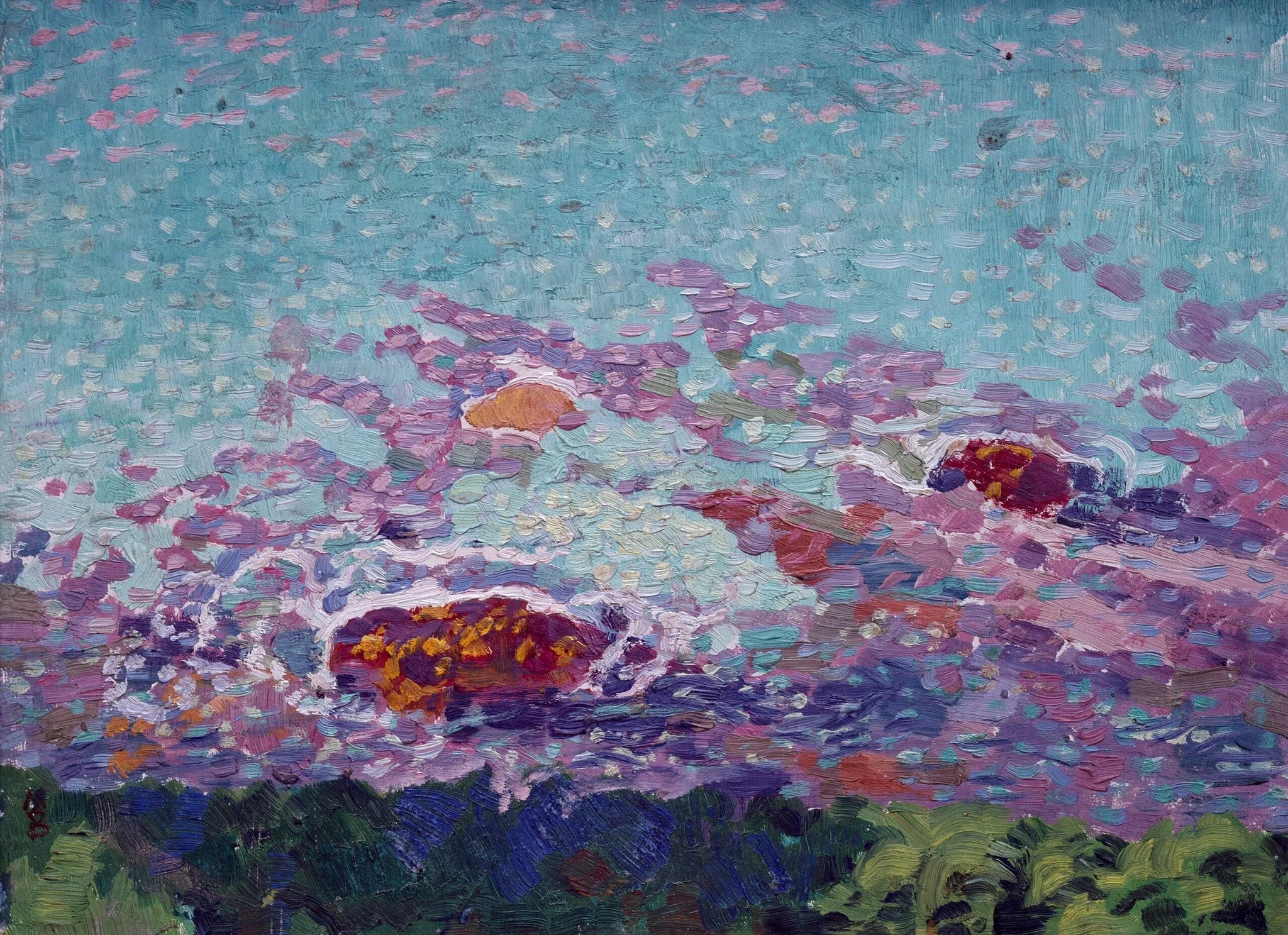 Côte océanique - Maurice Denis image 1 reproduction artisanale de tableau