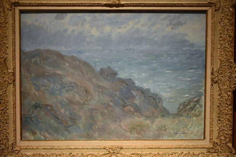 Cottage sur les falaises près de Varengeville - Claude Monet
