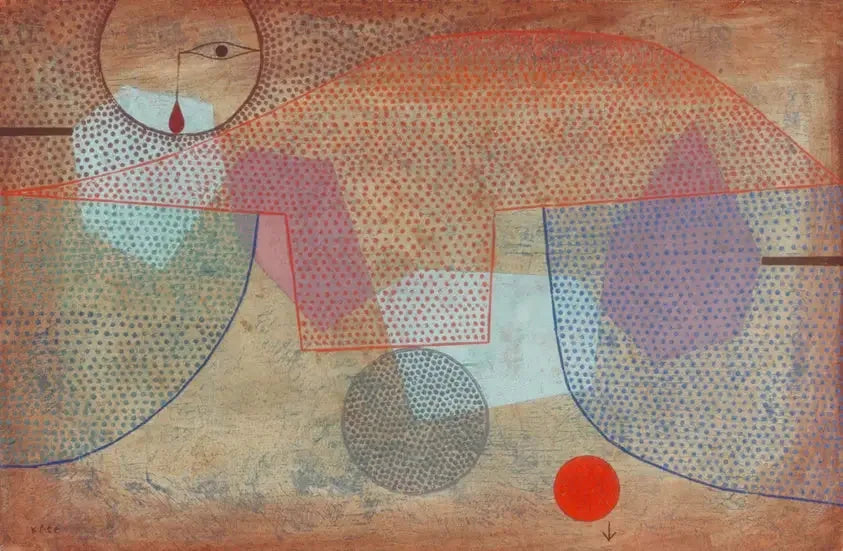 Coucher de soleil - Paul Klee image 1 tableau peint à l’huile sur toile