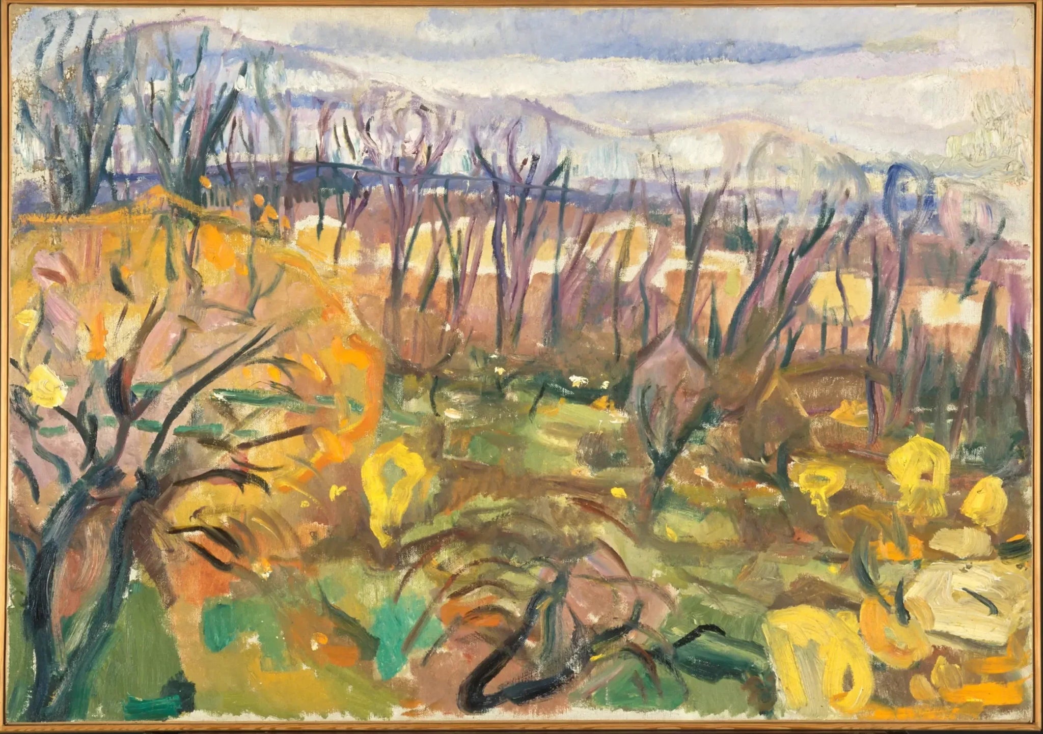 Couleurs d'automne - Edvard Munch image 1 tableau peint à l’huile sur toile