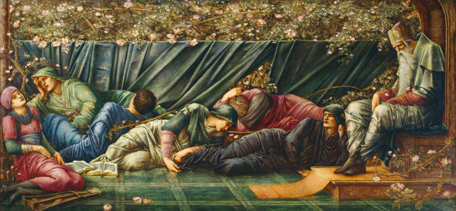La Chambre du Conseil, petite version - Edward Burne-Jones