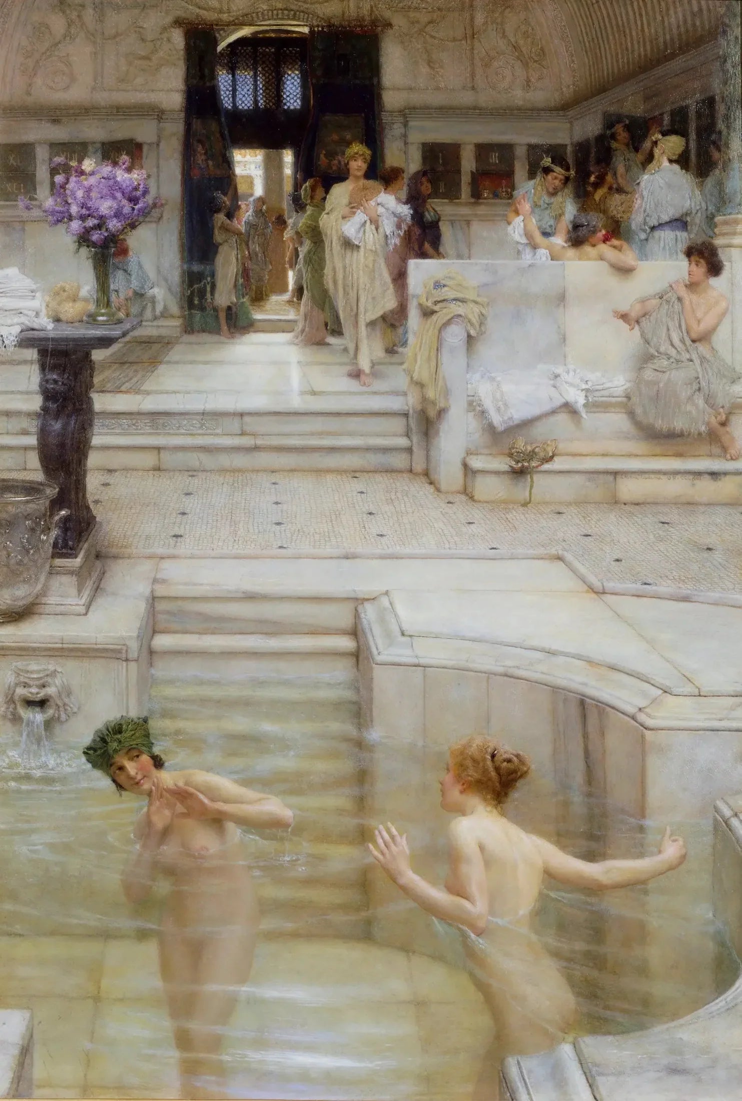 Coup de cœur de Coutume - Lawrence Alma-Tadema image 1 copie peinte à la main à l’huile