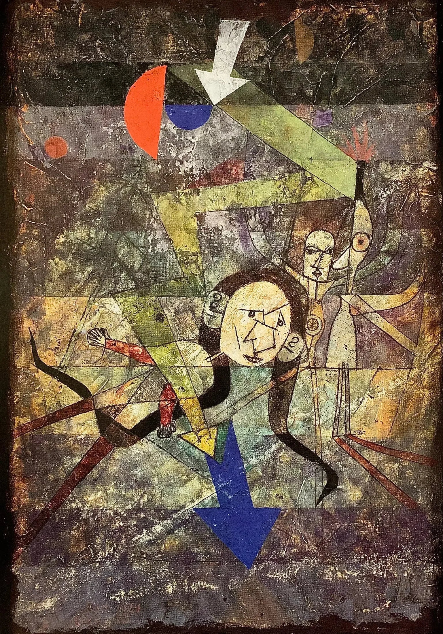Coup de foudre - Paul Klee image 1 reproduction réalisée par Alpha Reproduction