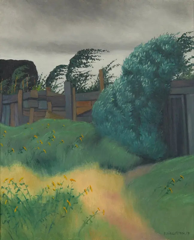 Coup de vent, Honfleur - Félix Vallotton image 1 reproduction artisanale de tableau